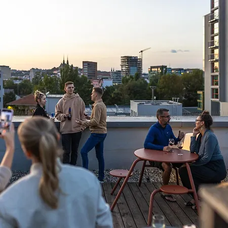 Domeq Free Parking, Gym, Co-working And Terrace Apartamento Komarov