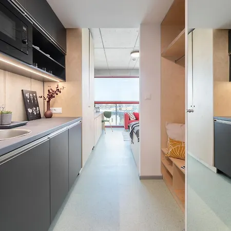 Daire Domeq Free Parking, Gym, Co-working And Terrace